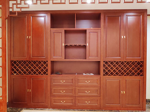 贵州中式家居装修之中式酒柜装修效果图