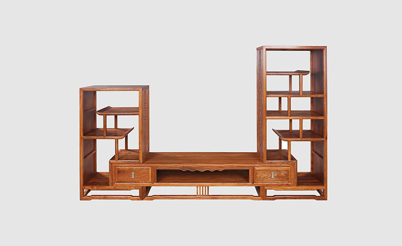 贵州中式装饰厅柜组合家具效果图