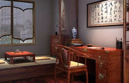 贵州书房中式设计美来源于细节